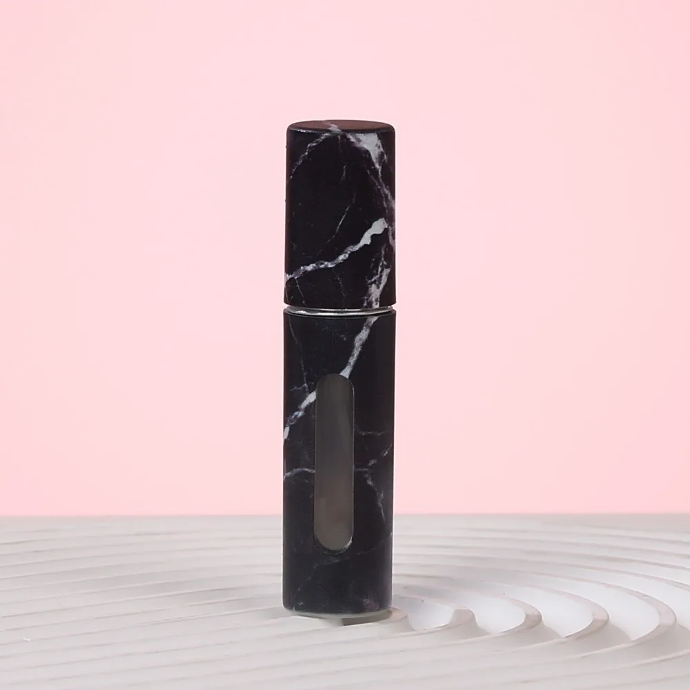 جديد 5 مللي زجاجة عطر صغيرة إعادة الملء رذاذ فارغ الدورية زجاجة تخزين البخاخ المحمولة حاويات مستحضرات التجميل الفارغة