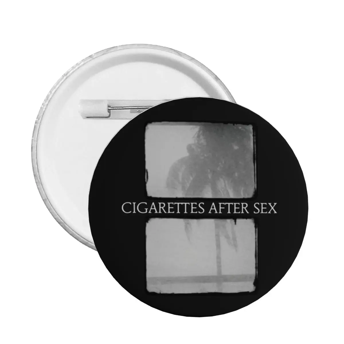 Customize Romance And Love Rock Band Cigarettes After Button Pin for Clothes Badges Brooch Pinback Gift