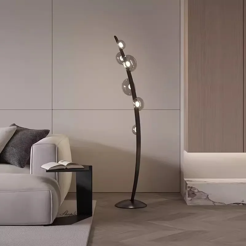 Ltalian Designer's New Living Room Floor Lamp Nordic Light Luxury Creative Living Room Study Bedroom Decoration Floor To Ceiling