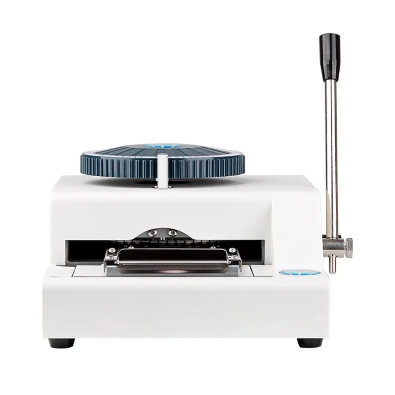 52D Manual Dog Tag Embossing Machine 0.3mm Stainless Steel Identification and Hanging Convex Character Coding Machine