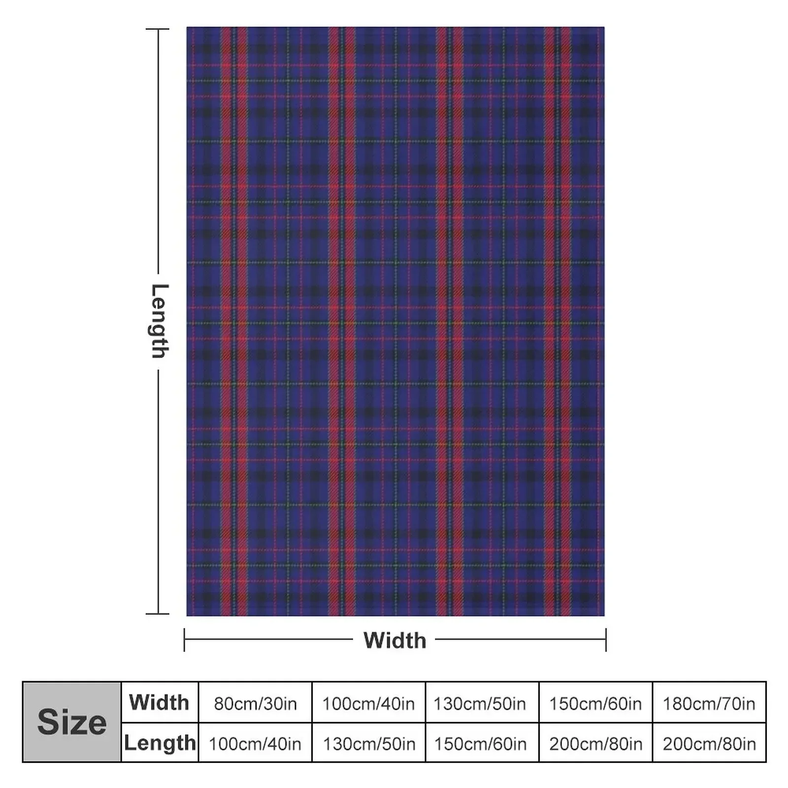 Hughes/Pugh Family Welsh Dragon Tartan Throw Blanket Furry anime Bed Blankets