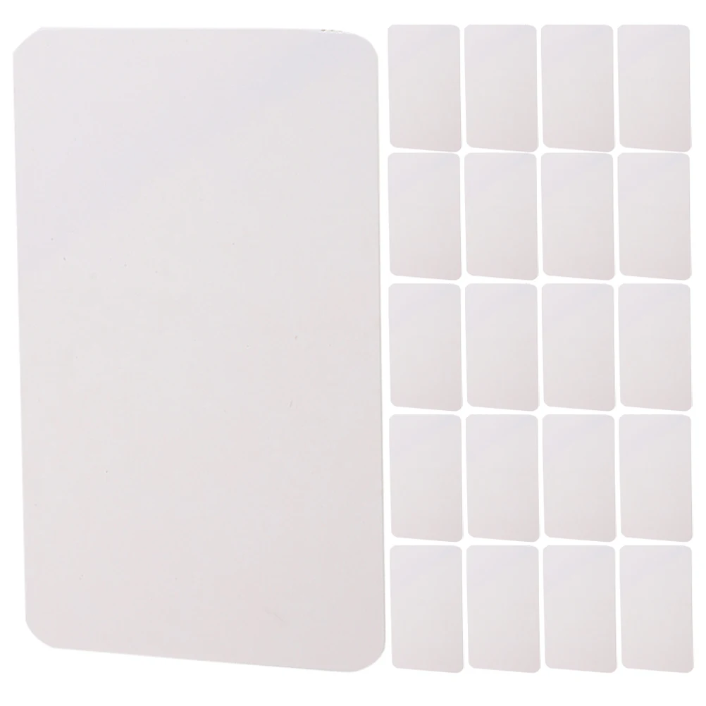 300 Pcs Blank Card Mini Note Cards Plain Craft Bulk Small for Making Paper Word