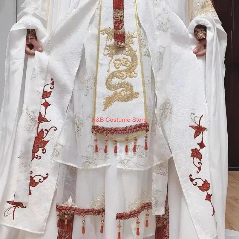 

QQ023Tian Guan Ci Fu Ling Feng Коллекция Prince Yue Shen Одежда для косплея Xie Lian Древний стиль Хэллоуин Cos Костюм