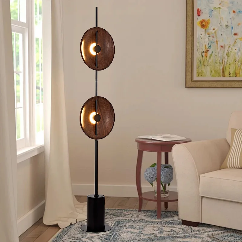Iron Tricolor Floor Lamp Flicker Free Eye Protection Floor Lamps Modern Minimalism Lighting Light High Color Rendering Lights