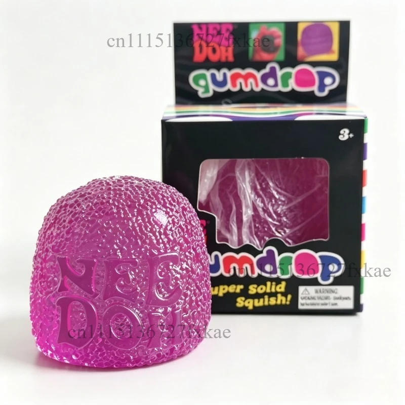 Schylling Nee Doh Maltose Gumdrop Soft Sensory Fidget Toy Collectible Stress Relief Ball Blind Box