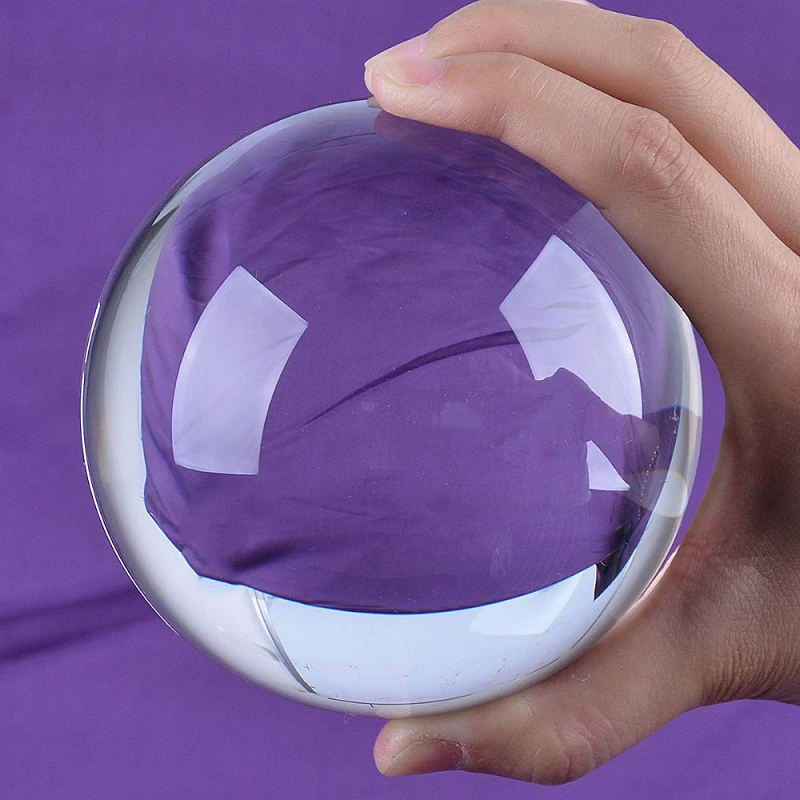 XTOOL Transparent Blank K9 Crystal Ball for 3D Laser Engraving High quality Ball , can be Engraving for Patterns and Text Inside