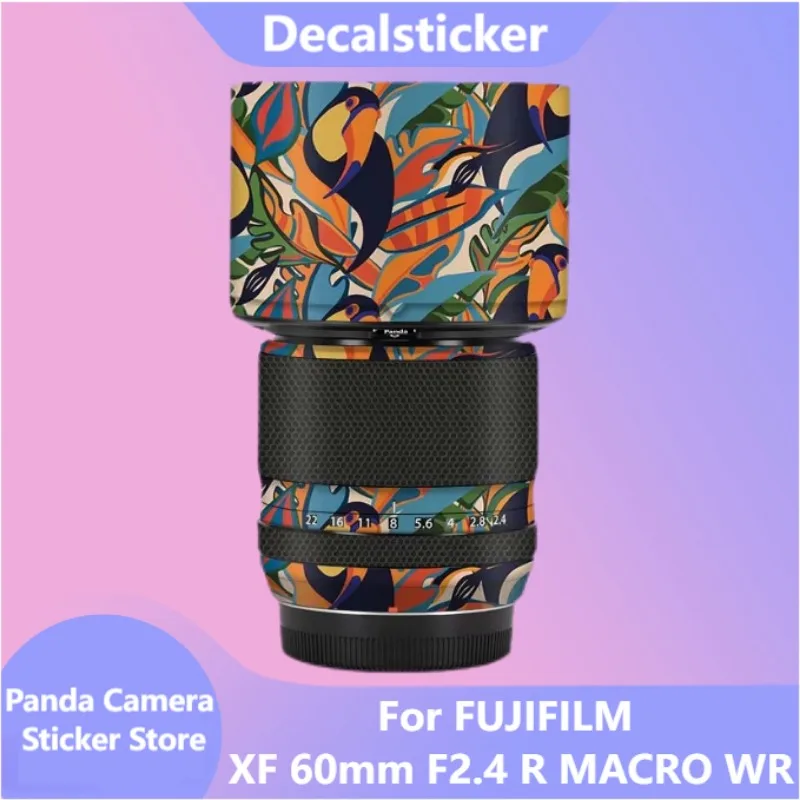 

For FUJIFILM XF 60mm F2.4 R MACRO WR Lens Sticker Protective Skin Decal Vinyl Wrap Film Anti-Scratch Protector Coat XF60 F/2.4