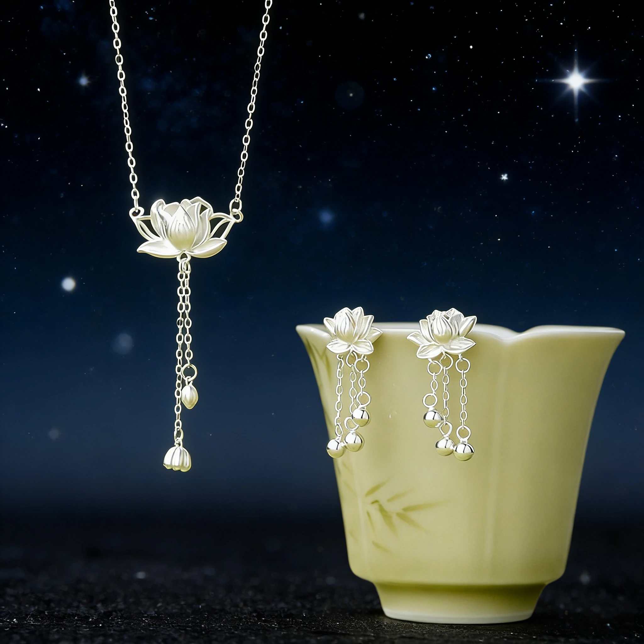 collier-retro-a-pampilles-en-forme-de-lotus-pour-femmes-pendentifs-en-argent-pur-s999-ensemble-de-boucles-d'oreilles-bijoux-elegants-et-a-la-mode-de-style-chinois