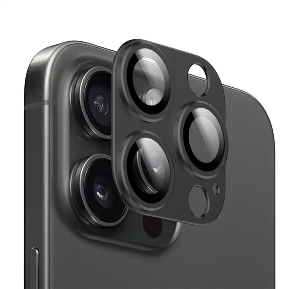 Lens Film for Phone Camera Smartphone Shockproof Metal Protection Cover 15 Pro/max Full Wrap with Precise