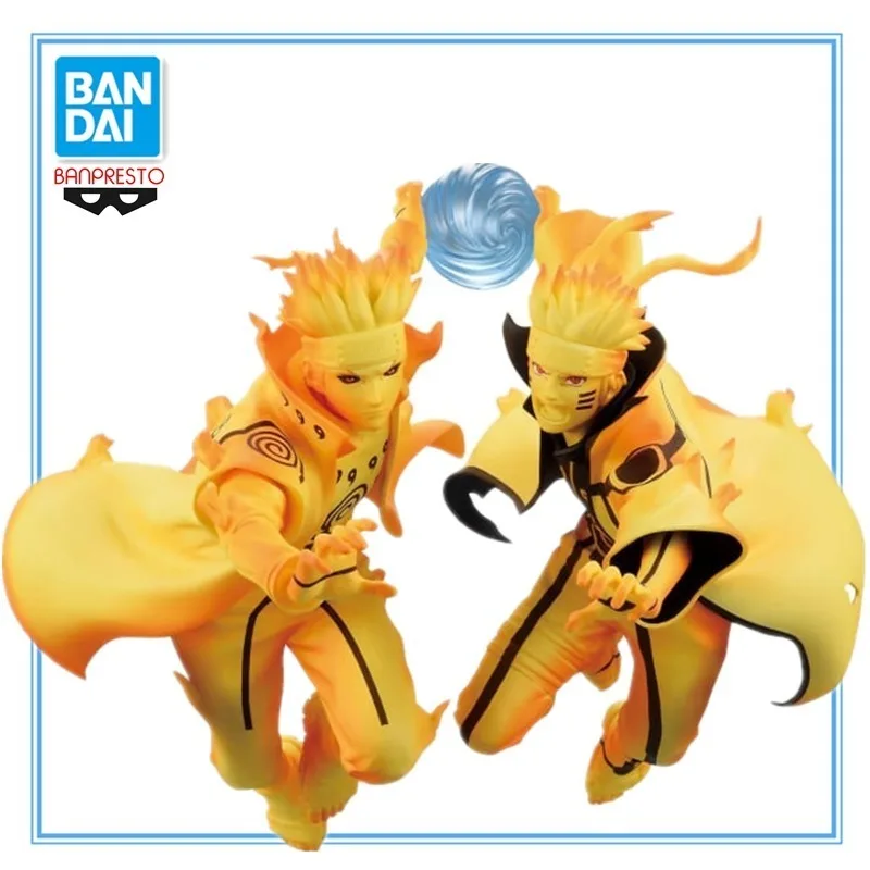 

In Stock Original BANDAI BANPRESTO NARUTO Uzumaki Naruto Namikaze Minato Rasengan Anime Character Model Collection Toys Gifts