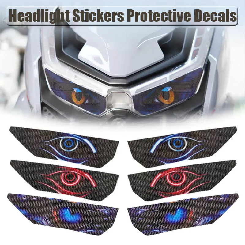 

Для VOGE SR250GT SR 250GT SR250 G TPro Play наклейка на фару мотоцикла, защитная наклейка для головы, украшение, наклейка на фару