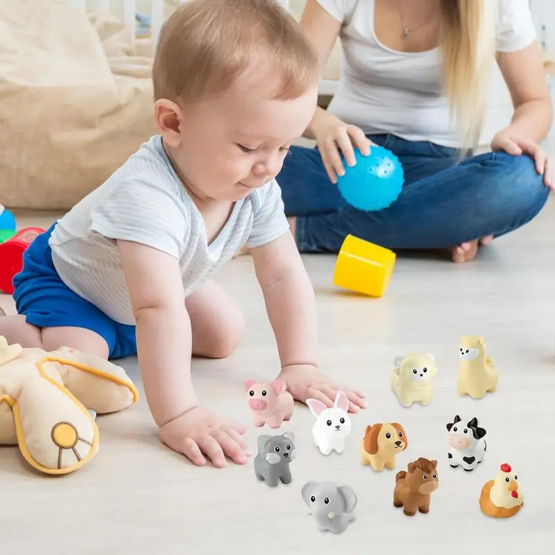 Animal Matching Toy Set Learning Sorting Farm Animals Matching Toy For Toddler Children Aged 3 Animal Cognition Fine Motor