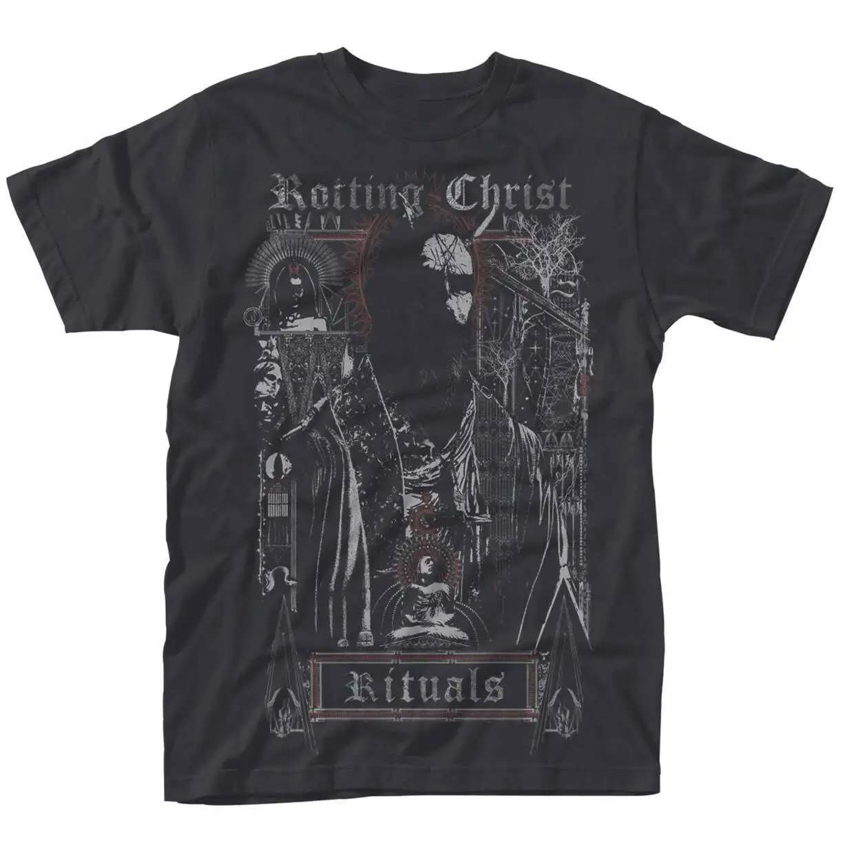 Männer verrotten Christus Ritual T-Shirt xx groß schwarz