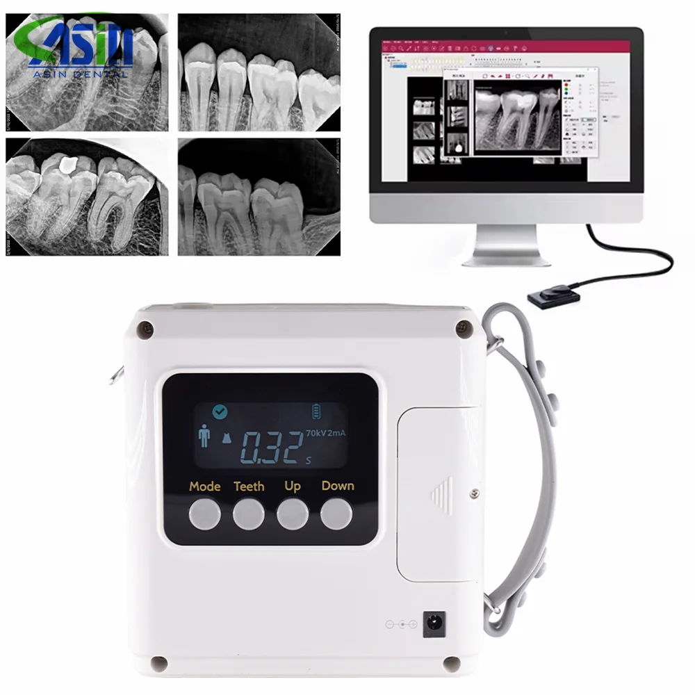 Original Runyes 70KV High Frequency Dental X-Ray Unit Low Radiation Portable Dental X Ray Machine Imaging System XRays