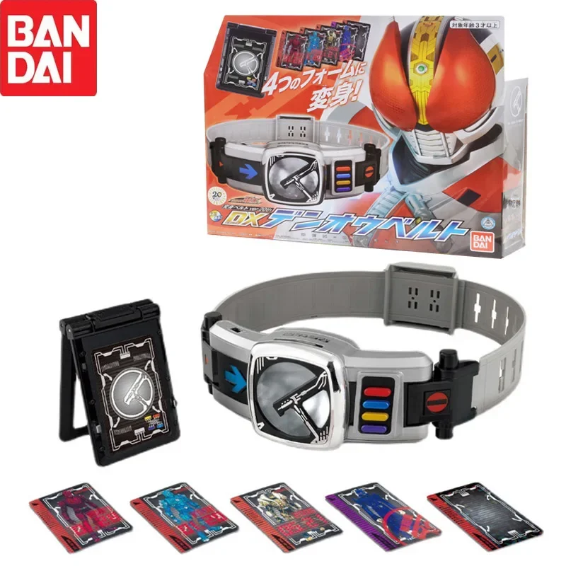 BANDAI Original Kamen Rider DX Transformation Belt Den-O Luminous Sound Anime Figure Action Figures Model Collection Toy