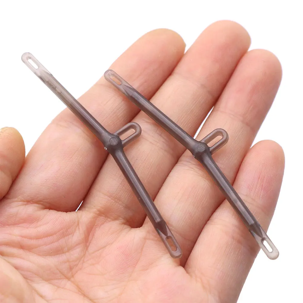 10 Stück Karpfenangelzubehör: Hair Rig Leger Boom Anti-Tangle-Rutenhülsen für Köder, Boilie-Angeln, Haken und Schnur-Ausrichter-Tackle – Detail 6