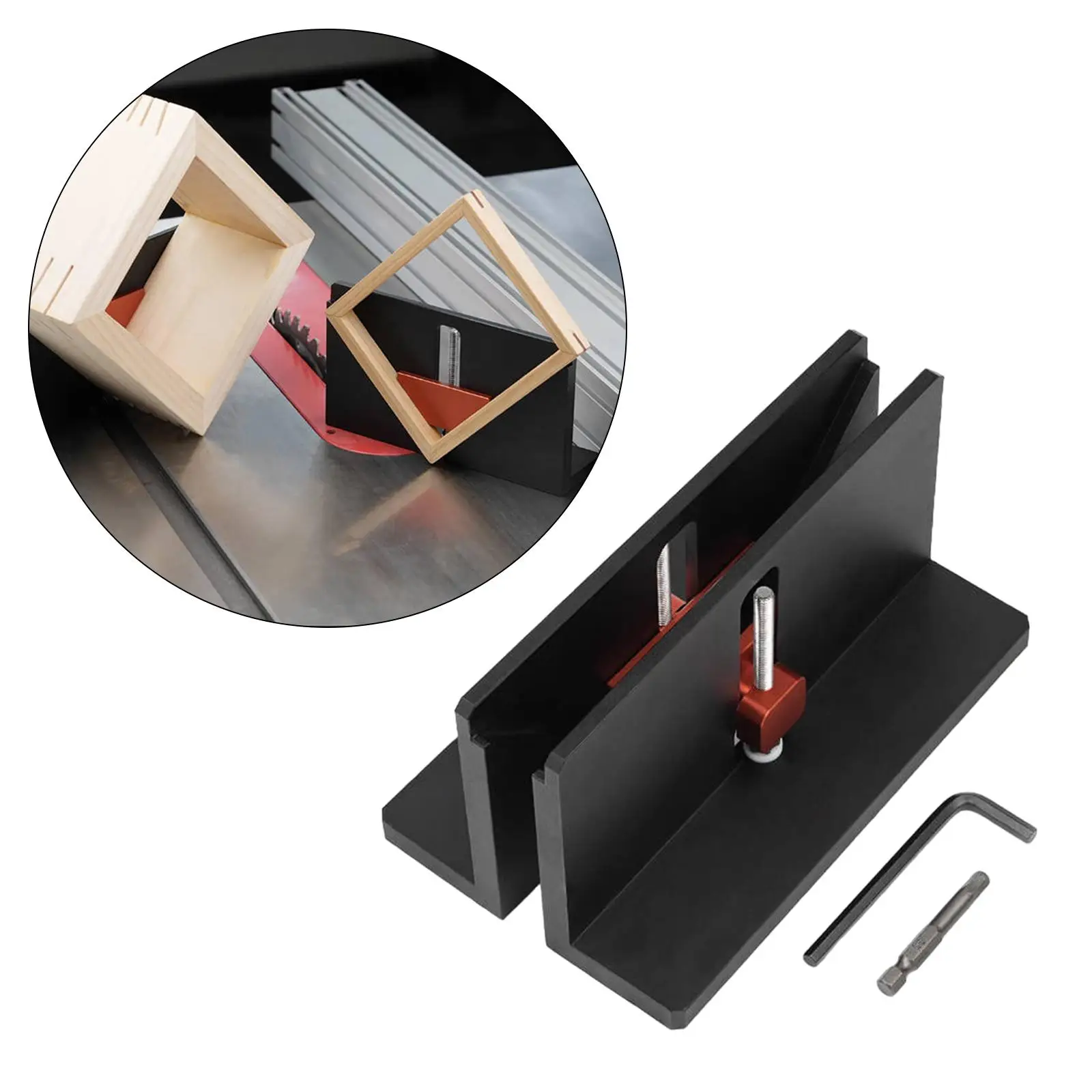 

Corner Clamp Premium Professional Edge Trimmer Flip Wood Tool for Cabinets Woodworking Framing Bookshelves Picture Frame