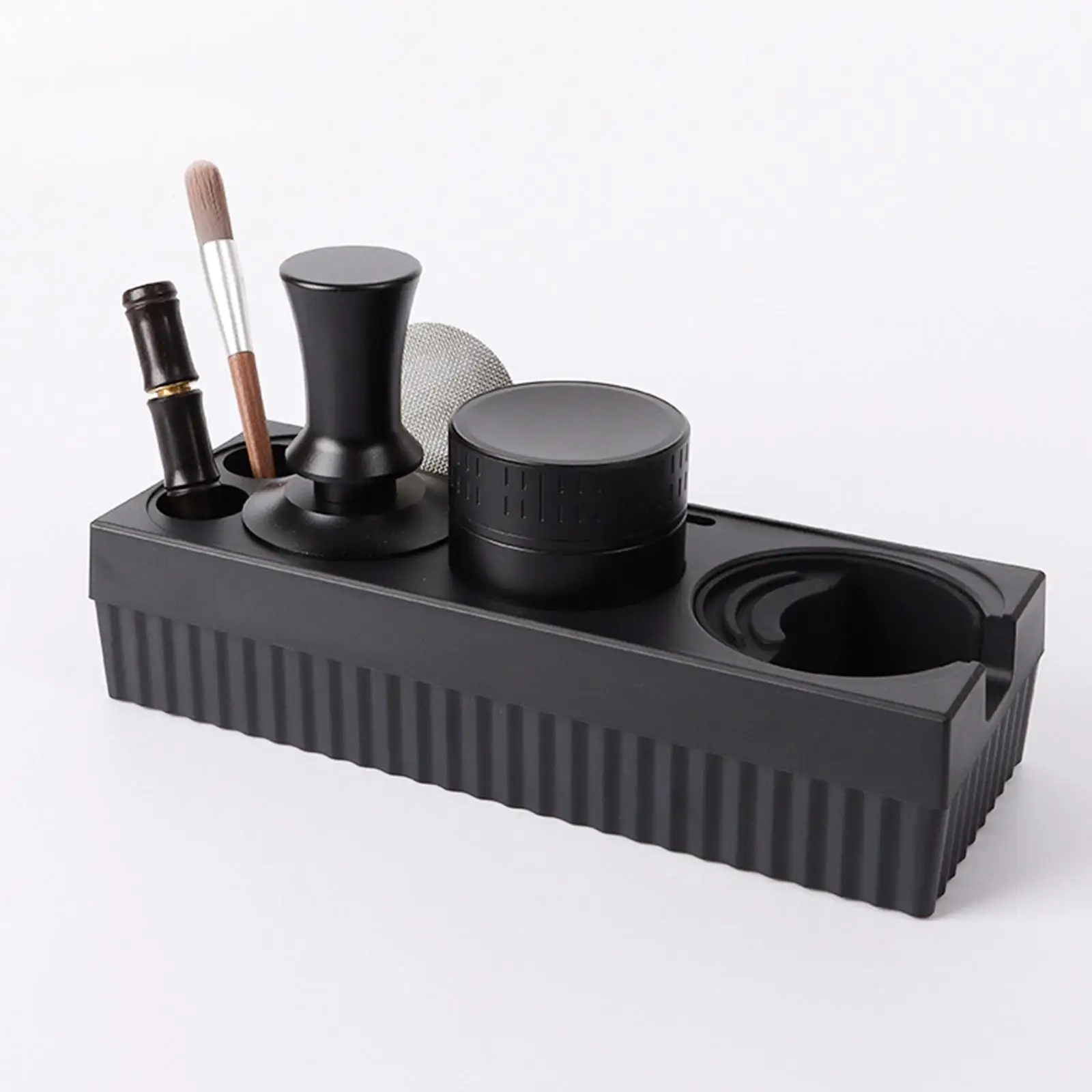 Coffee Tamping Station Storage Rack Portable Organizer Coffee Tamper Holder