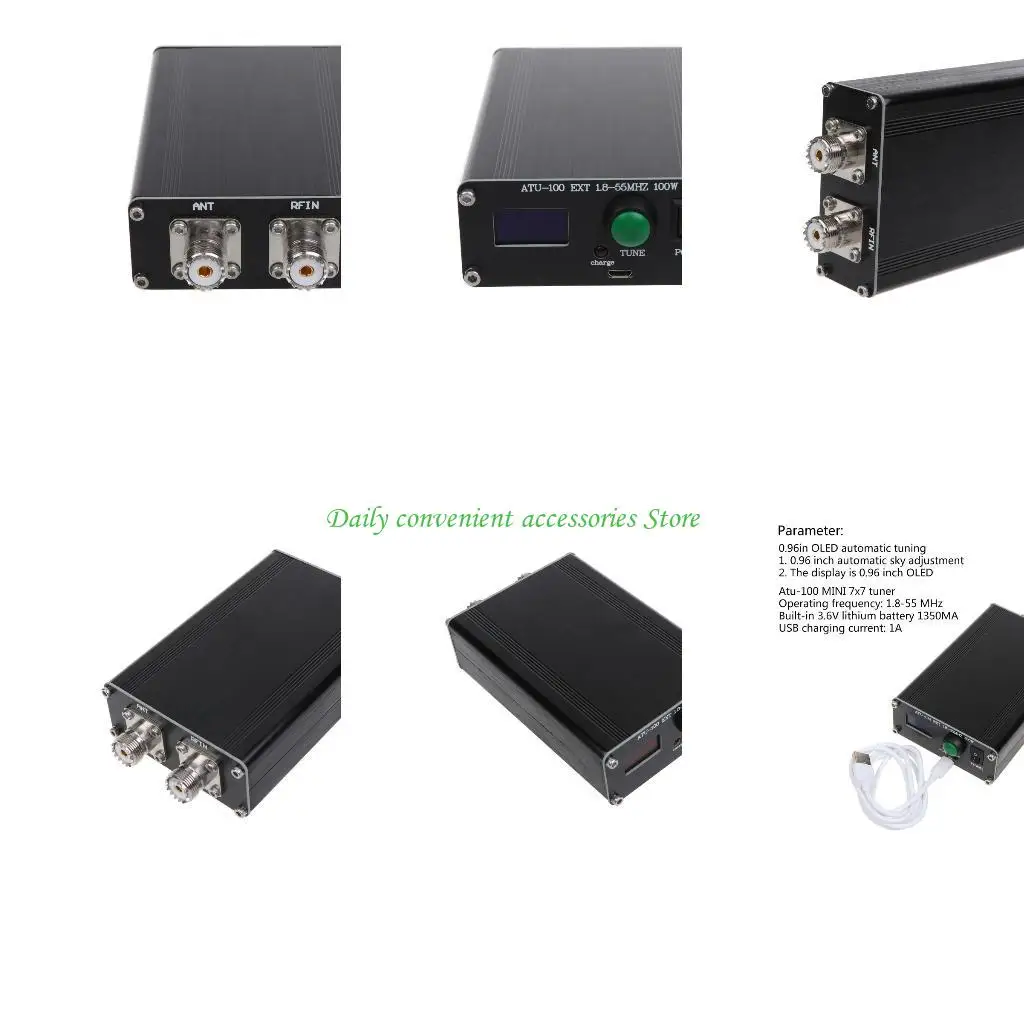 

97QB Portable ATU-100 Автоматический антенный тюнер 10% Точность измерения мощности