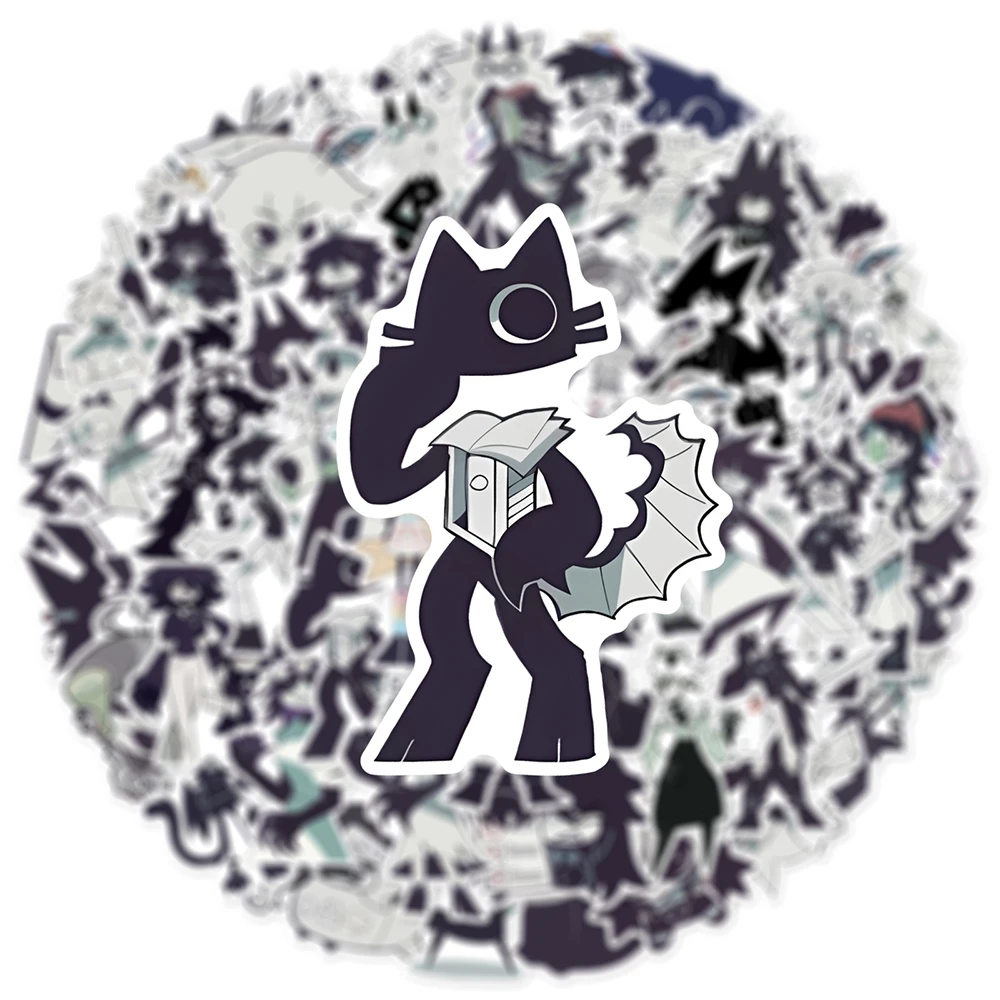 10/30/50PCS Game Fundamental Paper Education Stickers Waterproof DIY Skateboard Phone Laptop Cool Graffiti Decals Toys Gifts