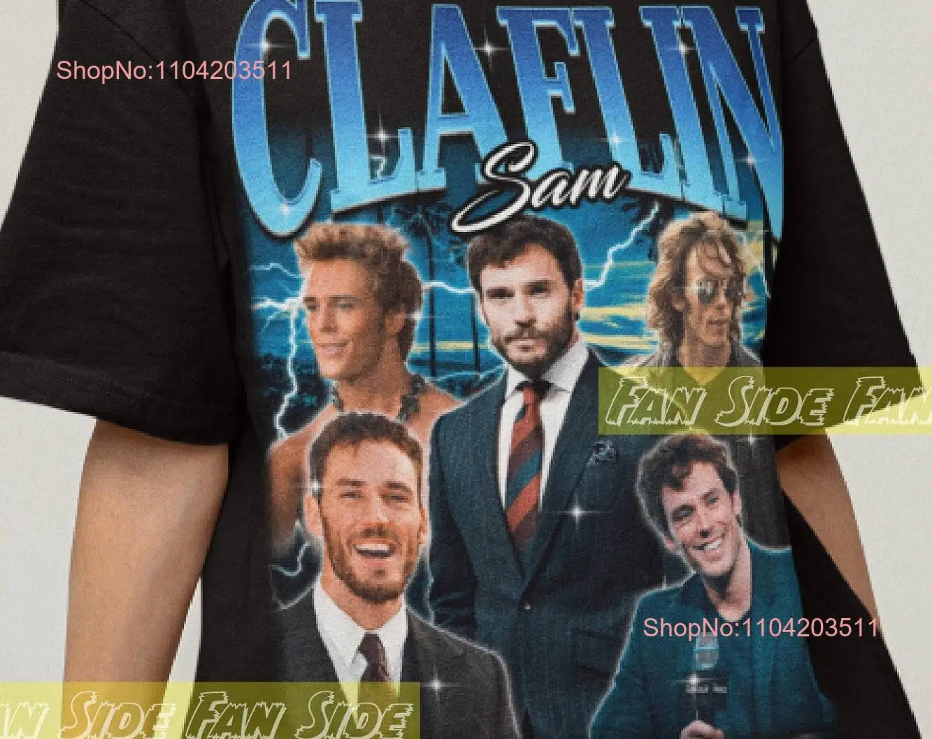 Sam Claflin T Shirt sweaT hoodie crewneck gift long or short sleeves