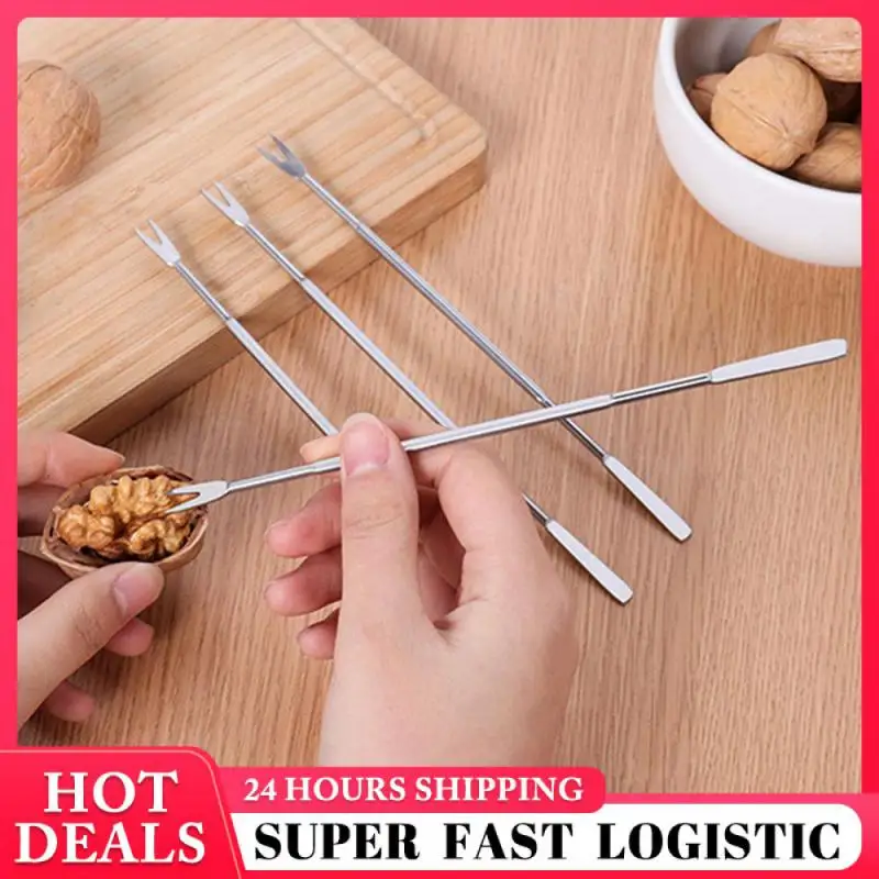 Walnut Needle Durable Convenient Crab Needle Tableware Seafood Needle Not Easy To Rust Safe Clean The Needle Gourmet Tools Clean