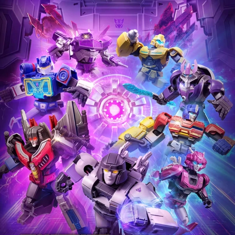 BLOKEES Bloco de Construção Transformadores Star Edition Vol.7 Optimus Prime Megatron Alpha Trion Montado Modelo Móvel Brinquedo Ornamento