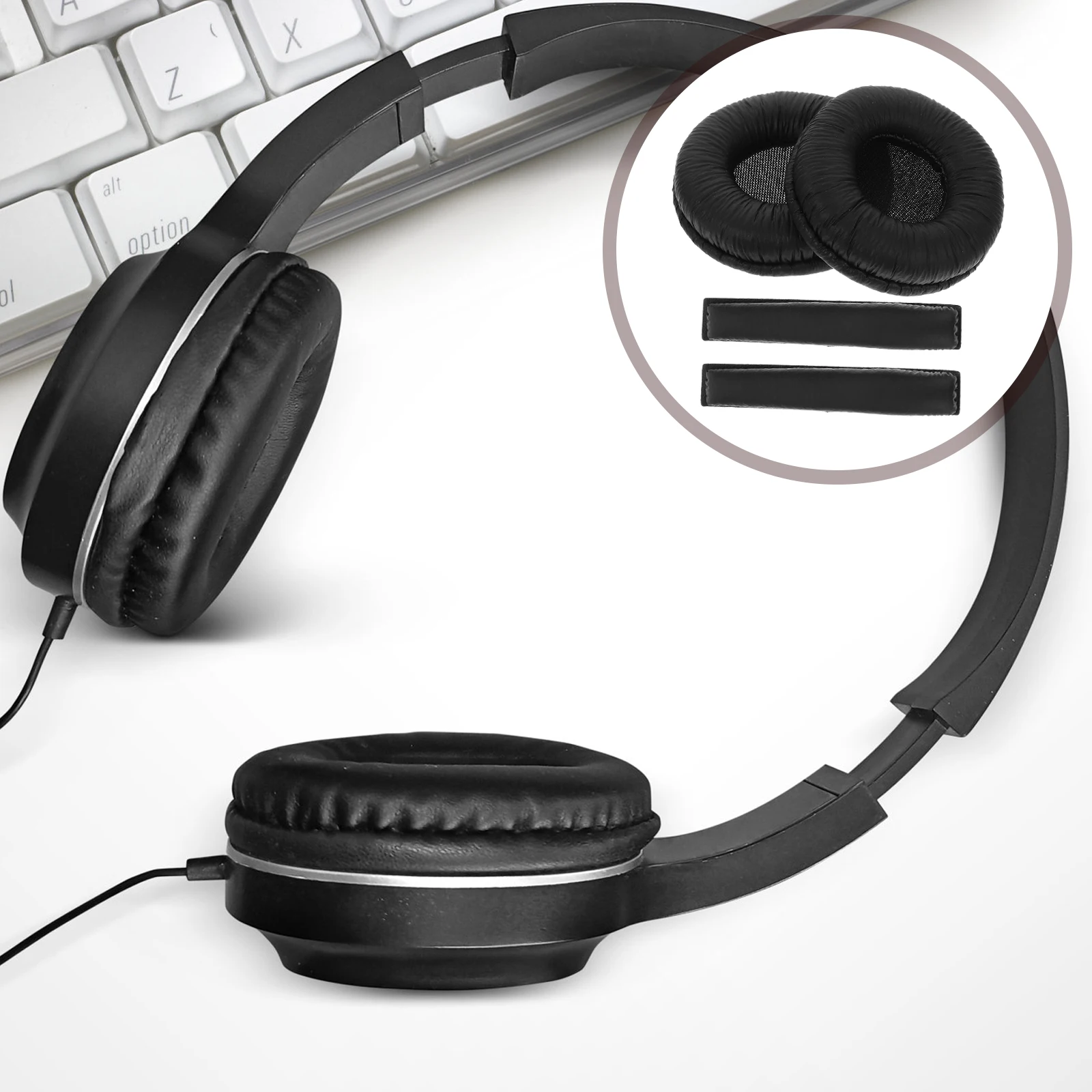 

Headphones Cotton Cover Headsets Earphone Pads Sponge Cushion Cushions for Replacement