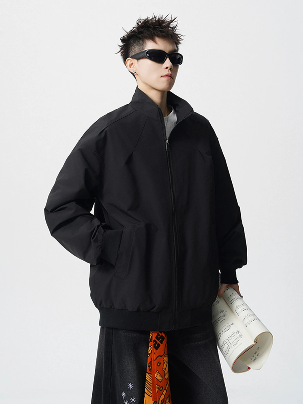 

American Sle Simple Jaet Men's Autumn New 25 Tee-dimensional Tailoring High Sensation Stand Collar Waterproof Win...