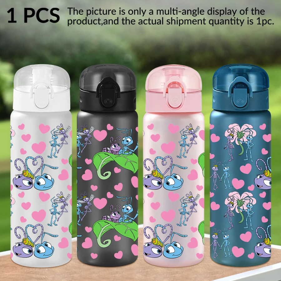 

1Pc Disney Ursula Fairy pattern 26oz plastic water bottle outdoor sports water cup birthday/homecoming gift