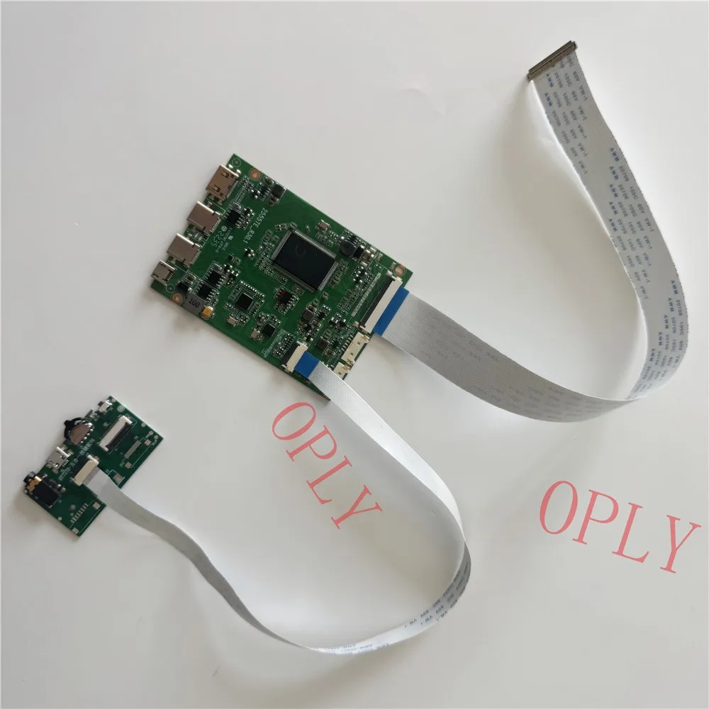 

Плата контроллера 2 TYPE C Mini HDMI-совместимая для NE160WUM NE160WUM-NX1 16 дюймов 1920x1200 EDP светодиодная панель комплект экрана DIY