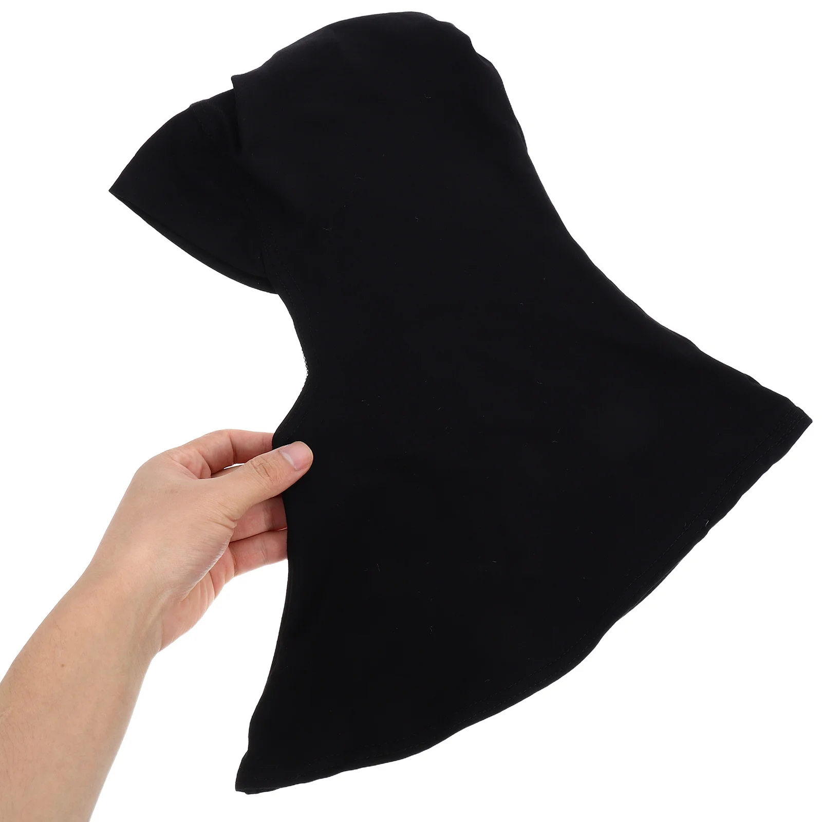 

New Style Black Full Cover Hijab Caps Lightweight Breathable Modal Fabric Elastic Headwear Scarf Shawl Ladies Size Running Cap