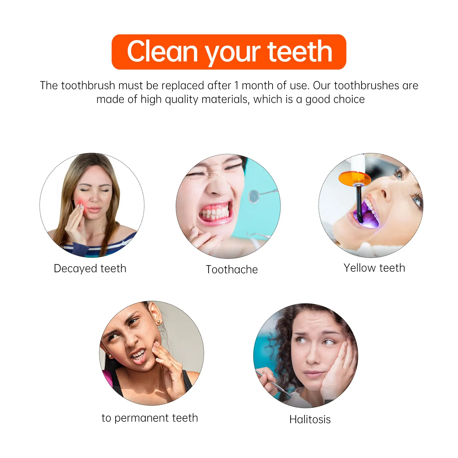 

20Pcs Superior Bamboo Toothbrushes Sturdy Design Eco-Friendly for Daily Use Black White Bamboo Toothbrushes Bathroom Supplies