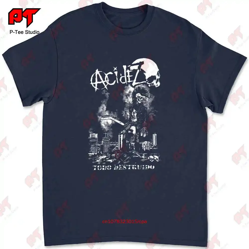 Acidez Fuuuuuuuck You Punkrock T-shirt NZ5Z