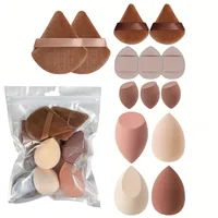 14Pcs Makeup Sponge Cosmetic Blender Beauty Egg Foundation Sponges Puff  Powder Puffs Make Up Accessories Women Makeup Tools 2