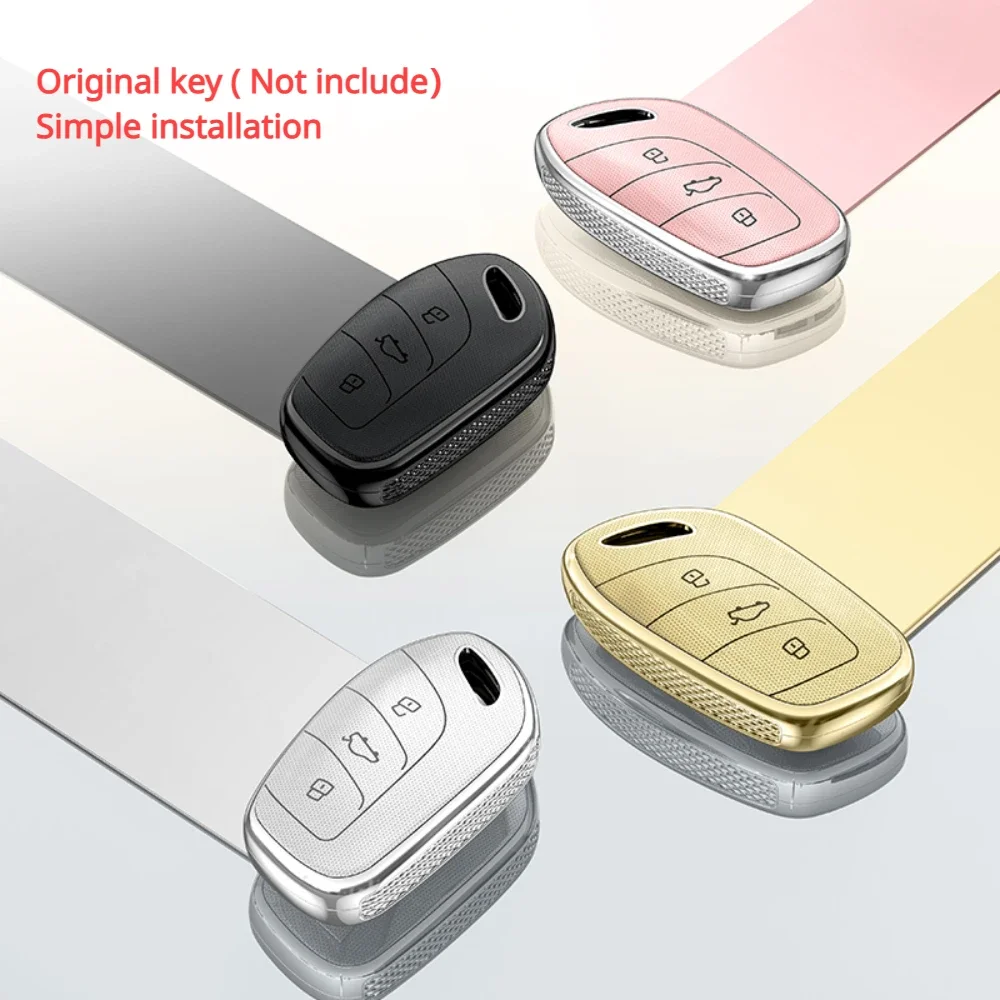 

PC Car Remote Key Case Shell Cover for MG ZS HS 5 6 EZS Soft Transparent Car Key Case for Roewe RX8 RX5 RX3 I6 I5 Accessories