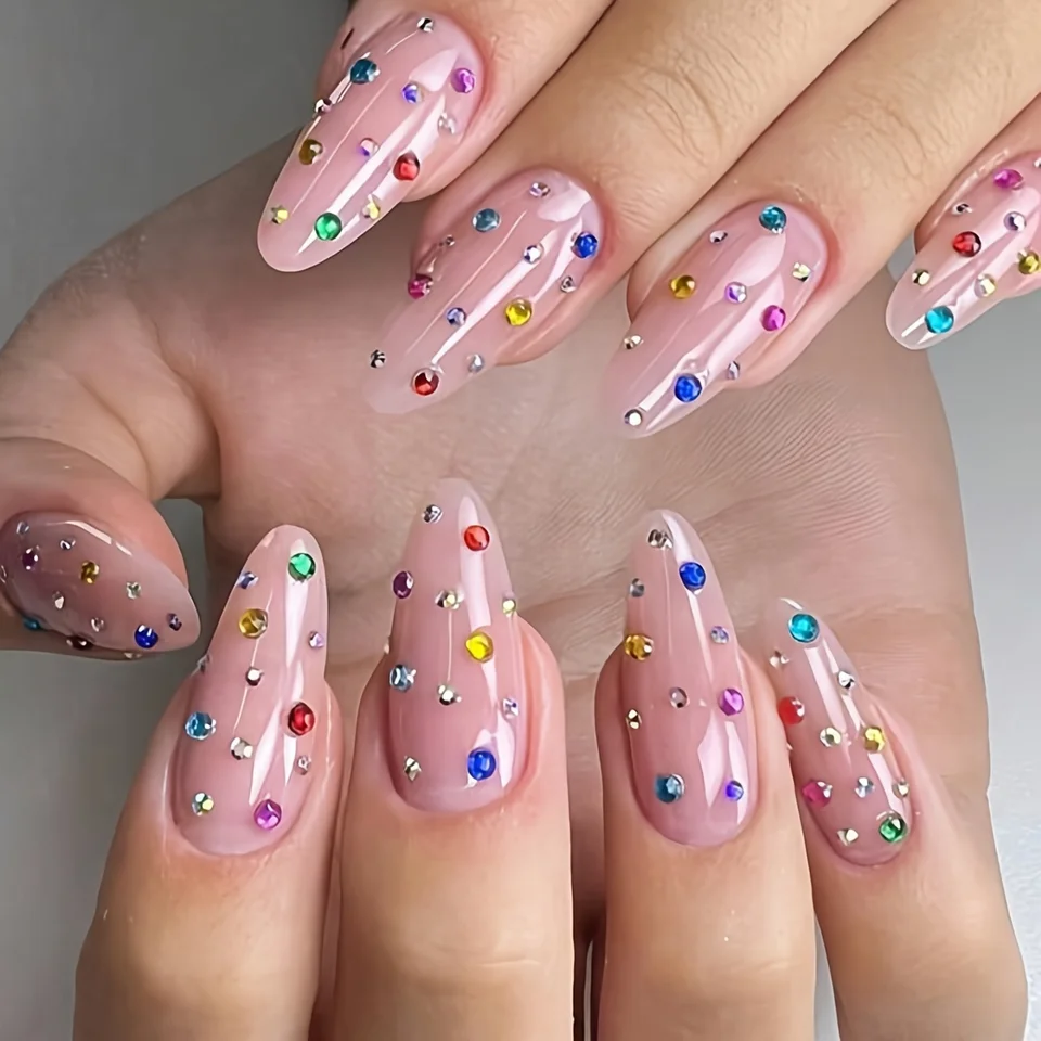 12 compartimentos de cristales brillantes para arte de uñas, piedras planas para decoración versátil, adornan uñas, zapatos, bolsos de maquillaje 3