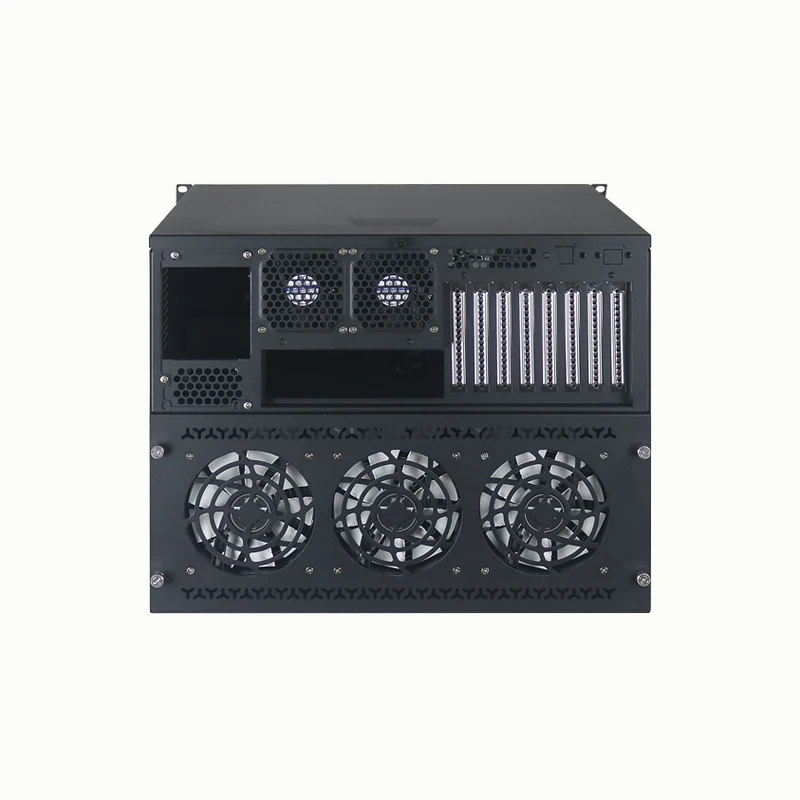 24-drive Nas case Rackmount Support ATX Motherboard Redundant Power Supply 360 Water-cooled Storage Server