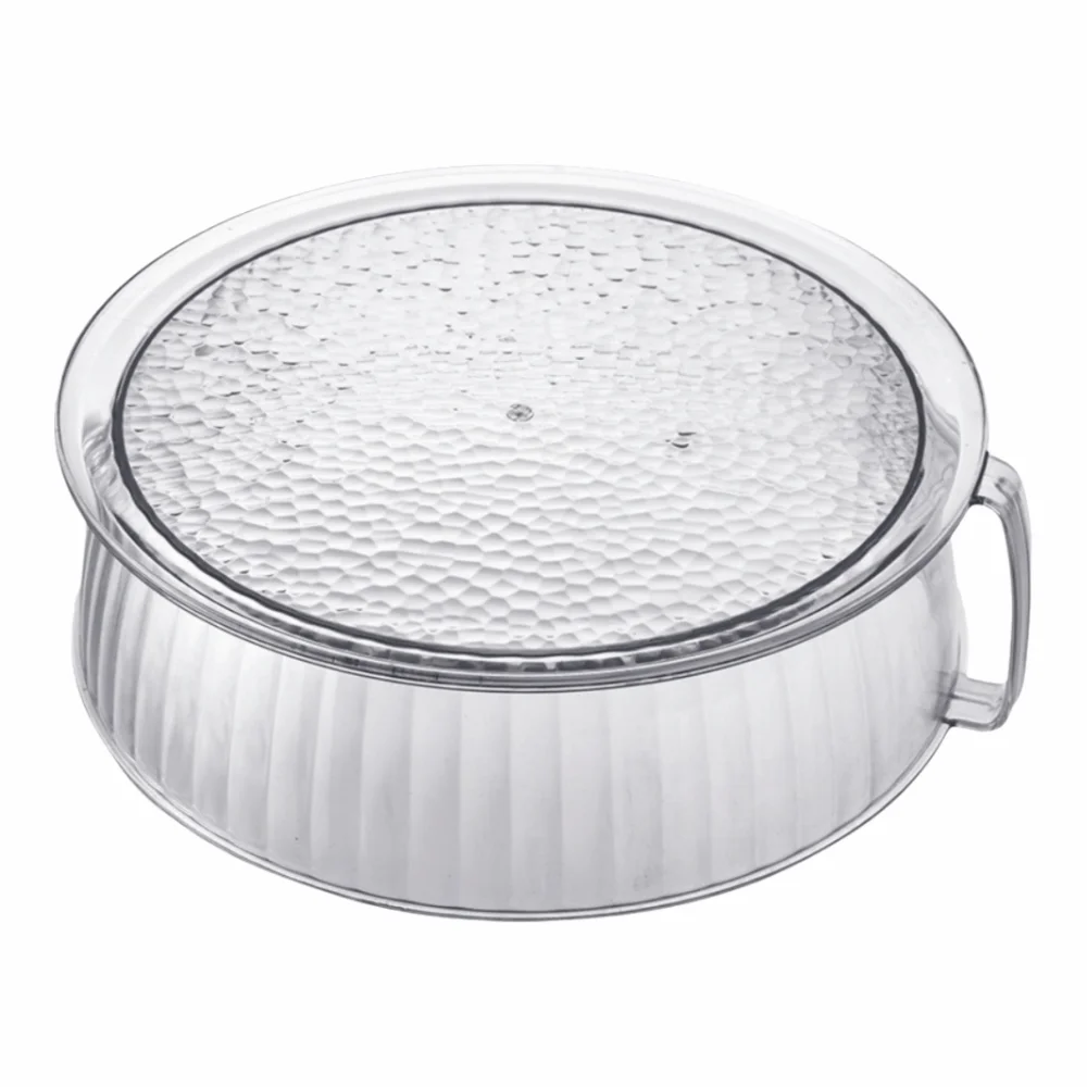 Insulation Microwave Splatter Cover Dustproof Multifunctional Plastic Food Cover Stackable Transparent Dish Cover Dining Table