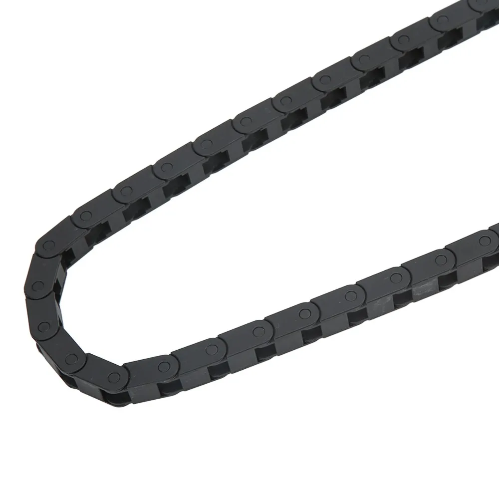 Picture 3: Durable 7X7mm Plastic Cable Chain 1 Meter Black Drag Chain Wire Chain 3D Printer