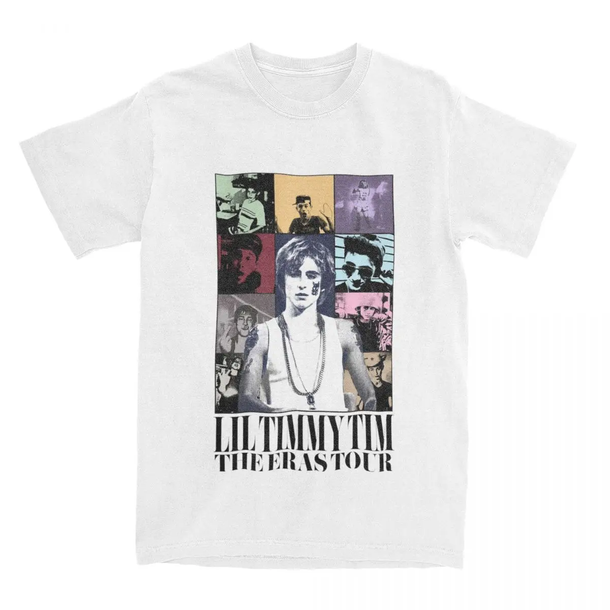 Men Women Lil Timmy Tim Eras Tour T Shirt Timothee Chalamet Pure Cotton Clothing Fun Round Collar Tee Shirt New Arrival T-Shirt