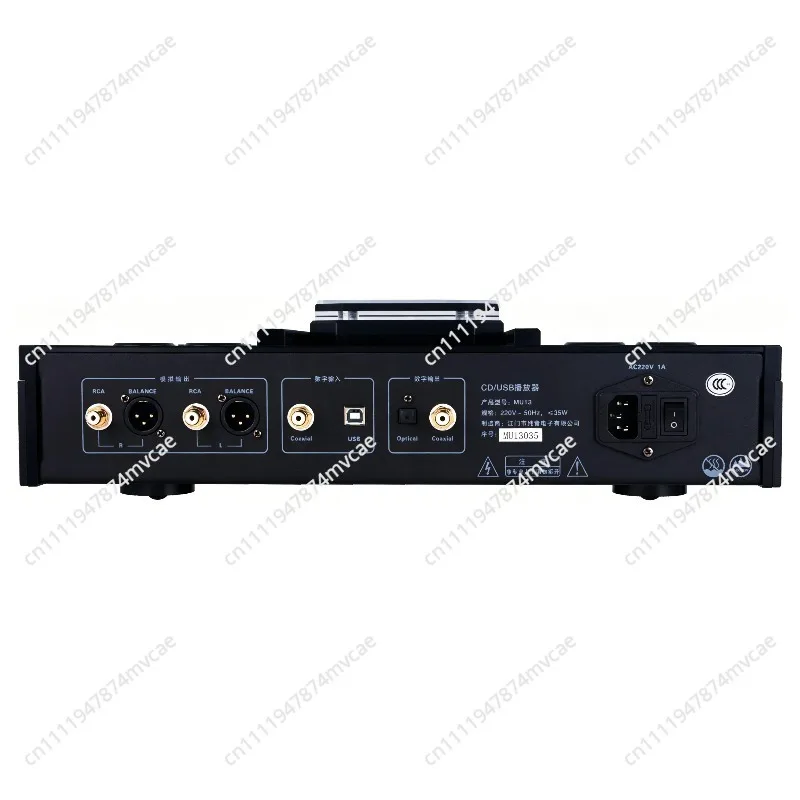 CD-MU13 Pro Tube CD Player Audiophile Vacuum Tube Balanced Output Coaxial Input DAC Hi Fi Player