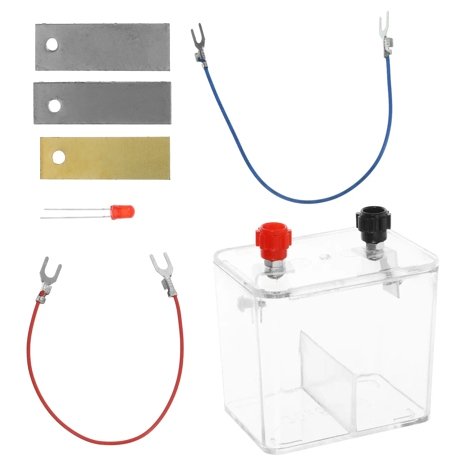 

1Set Original Cell Experimental Fruit Battery Project Kit DIY Science Experiment Kit Potato Energy Research Equipment