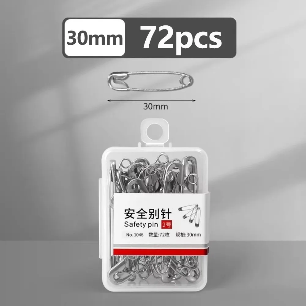 Multi-purpose Multi-Size Safety Pins High Hardness Thickened Large Safety Pin Rust Proof Clothing Tag Fasteners Sewing