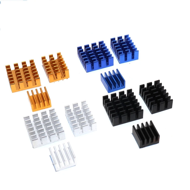 TZT For Raspberry Pi 4 Heat Sink 3pcs Raspberry Pi 4B Aluminum Heatsink Radiator Cooling Kit Cooler for Raspberry Pi 4 Model B image 6