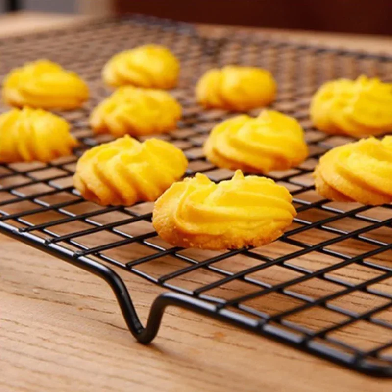 40*25CM   Steel Non-stick Cooling Rack Cooling Grid Baking Tray for Biscuit Cake Cooling Rack Bakeware Kitchen Gadget