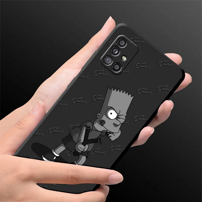 The Simpsons Homer Case For Samsung Galaxy Note 20 Ultra 10 Plus 9 8 A50 A70 A30 A20 A05 A04 A03 A10 A02e A91 A04e Phone Cover