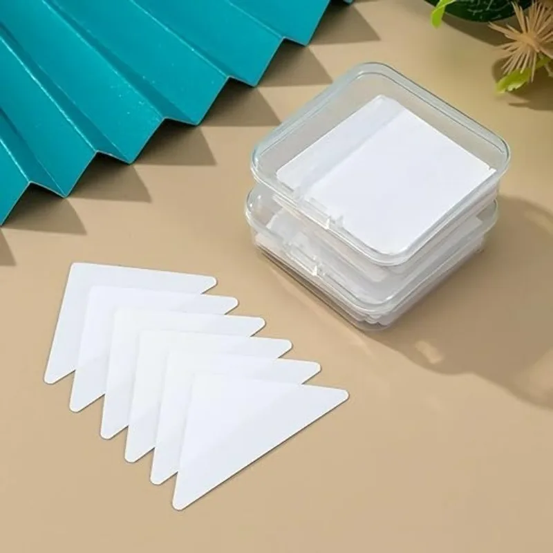 Prevent Deformation Collar Stays Stickers Anti Roll Stand Collar Shaper Adhesive Shaping Patch Avoid Curl Polo Shirts Fixed Pads