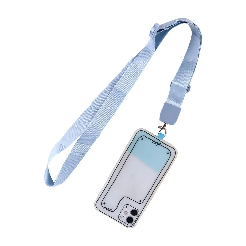 Phone Clip Snap Anti-lost Neck Cord Keychain Rope Strap Gasket Phone Lanyard Phone Strap Lanyard Strap Phone Hanging Cord