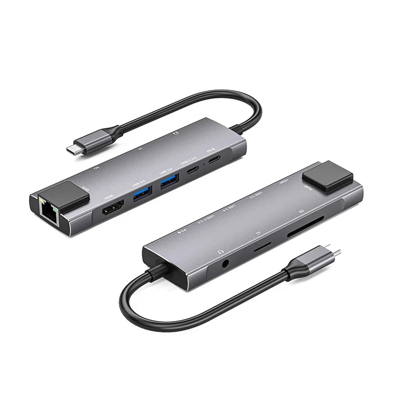 

typecExpansion Dock Gigabit Ethernet Port Multi-Function ConverterHUBLaptop Docking StationPDCharging Phone